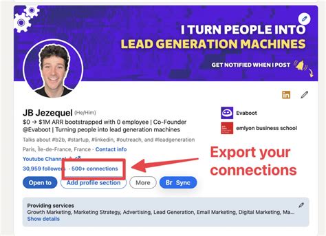 how to export contacts from linkedin to excel|How to Export LinkedIn Contacts (& What to Do With .